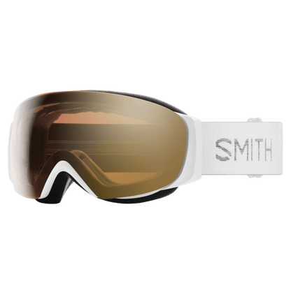 SMITH IO MAG S GOGGLE - WHITE CHUNKY KNIT CHROMAPOP EVERYDAY ROSE GOLD MIRROR