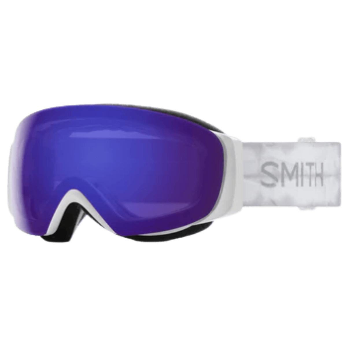 SMITH IO MAG S GOGGLE - WHITE SHIBORI DYE CHROMAPOP EVERYDAY VIOLET MIRROR