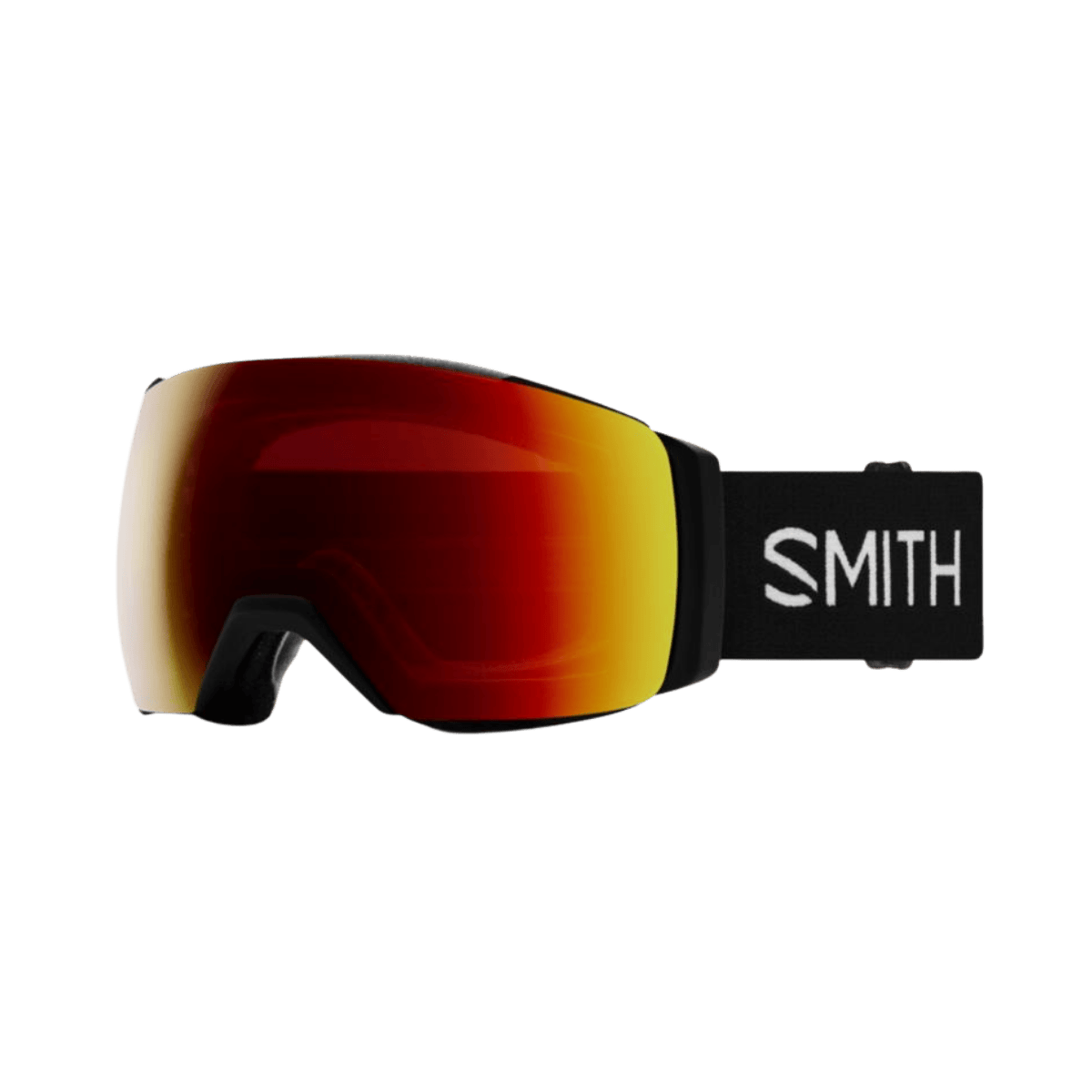 SMITH IO MAG XL GOGGLE - BLACK -  CHROMAPOP SUN RED MIRROR