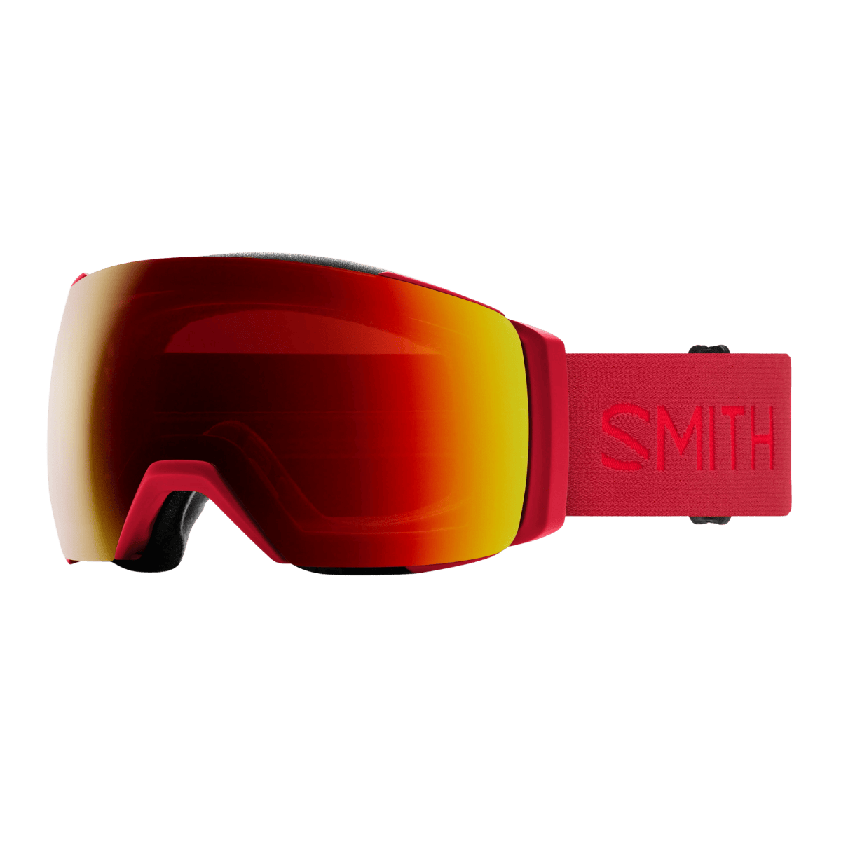 SMITH IO MAG XL GOGGLE - CRIMSON -  CHROMAPOP SUN RED MIRROR