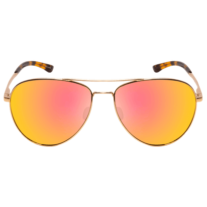 SMITH LAYBACK SUNGLASSES ROSE GOLD/CP POLARIZED ROSE GOLD MIRROR FRONT MIRROR