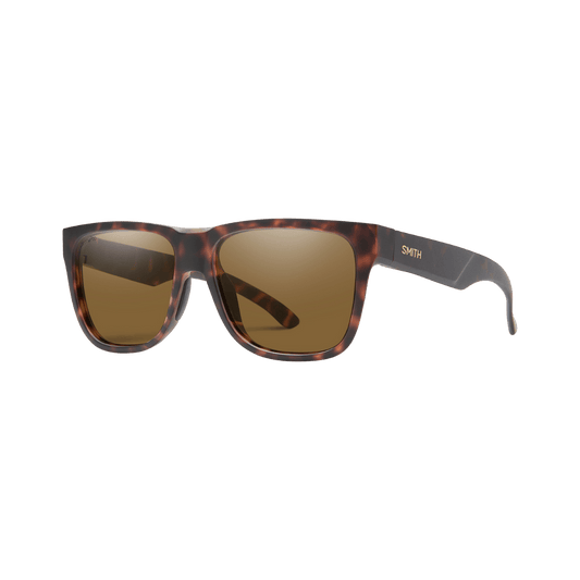 SMITH LOWDOWN 2 SUNGLASSES - MATTE TORTOISE - CP POL BRN