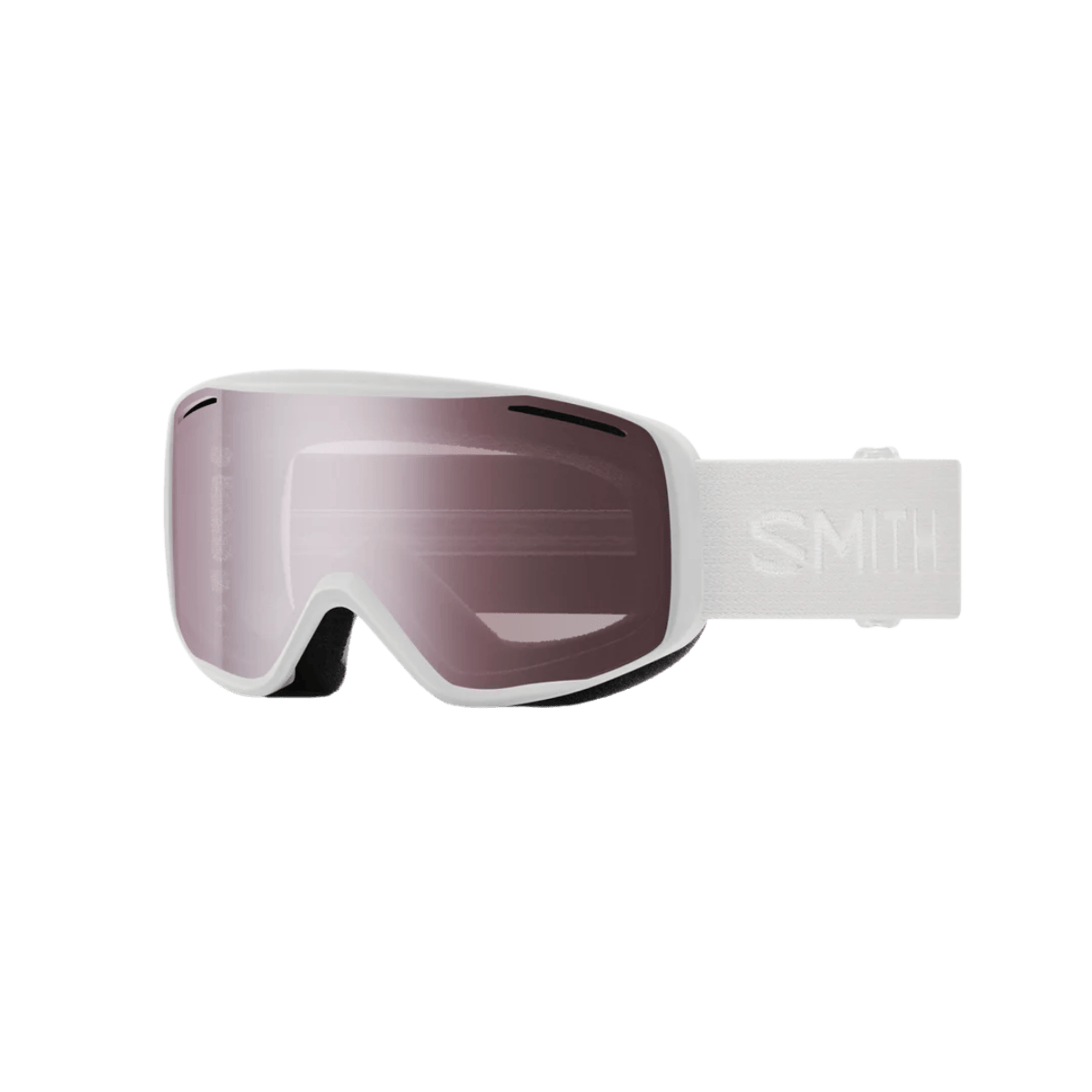 SMITH UNISEX ADULT RALLY GOGGLES - WHITE | IGNITOR MIRROR