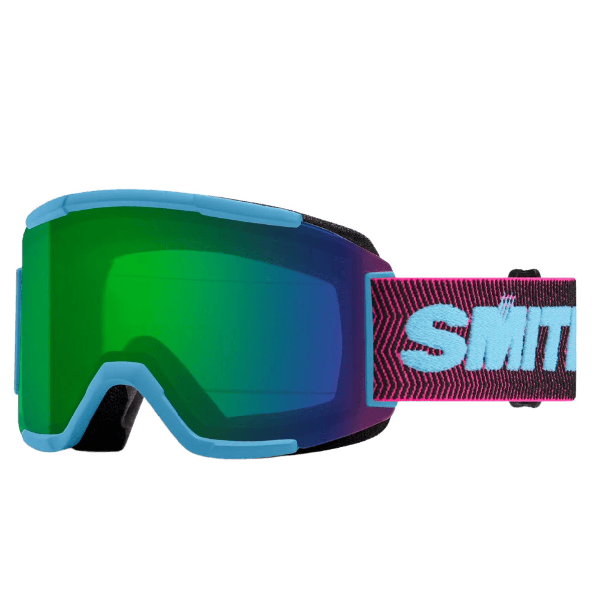 SMITH ADULT UNISEX SQUAD GOGGLES - SNORKEL ARCHIVE - CP EVEVERYDAY GREEN MIRROR