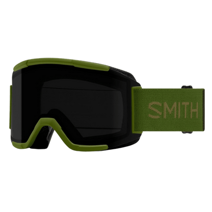 SMITH ADULT UNISEX SQUAD GOGGLES - OLIVE - CP SUN BLACK
