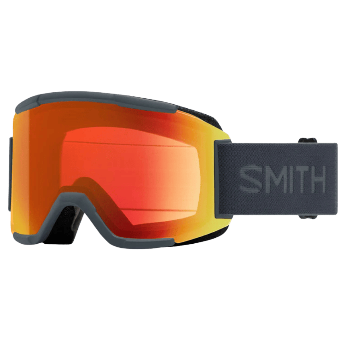 SMITH ADULT UNISEX SQUAD GOGGLES - SLATE - CP EVERYDAY RED MIRROR