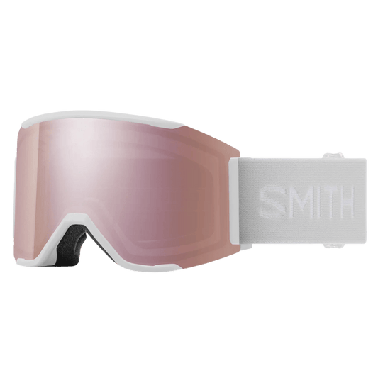 SMITH SQUAD MAG GOGGLE 25/26 -- WHITE VAPOR CHROMAPOP EVERYDAY GOLD MIRROR