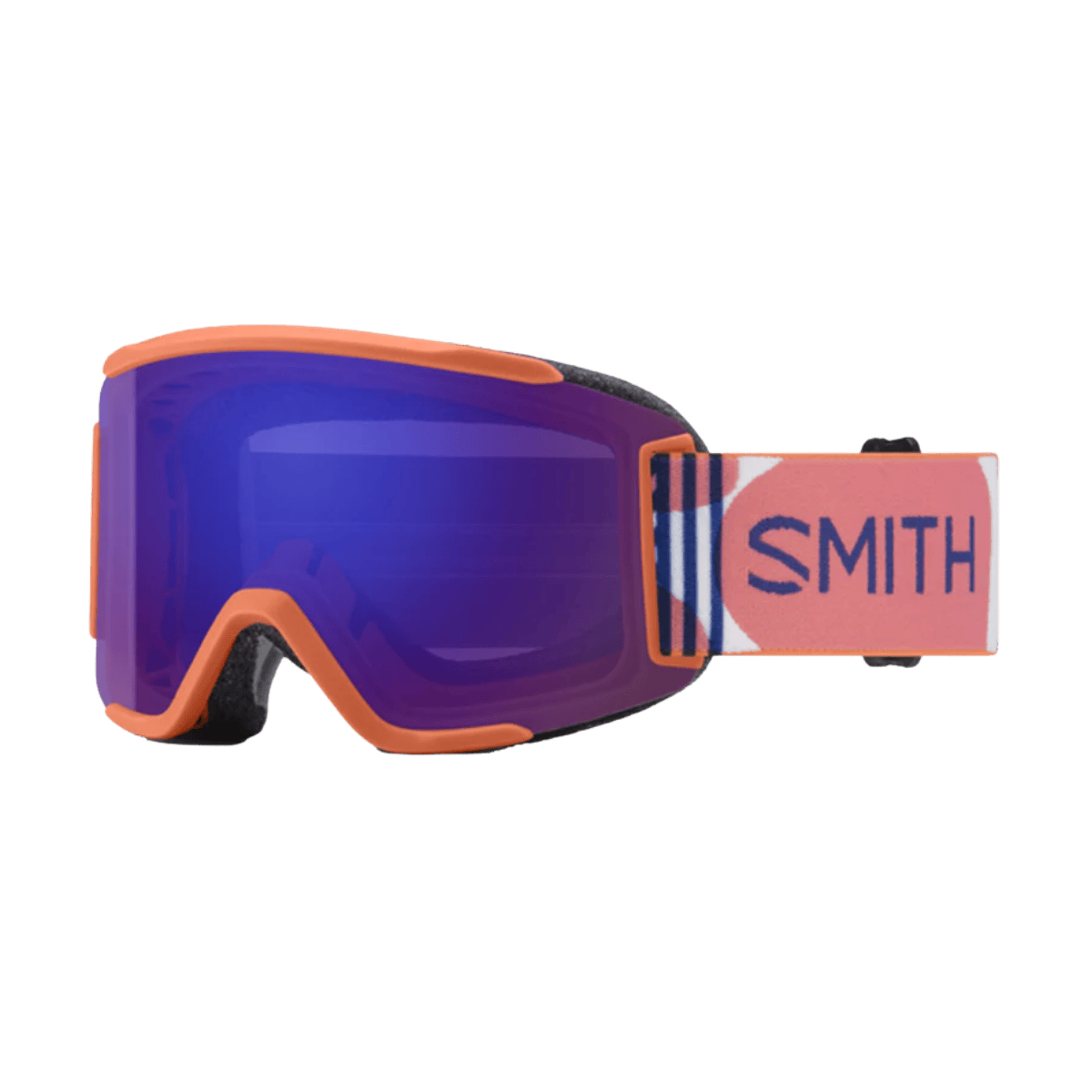 SMITH ADULT UNISEX SQUAD S GOGGLE - CORAL RISO - CP VIOLET 