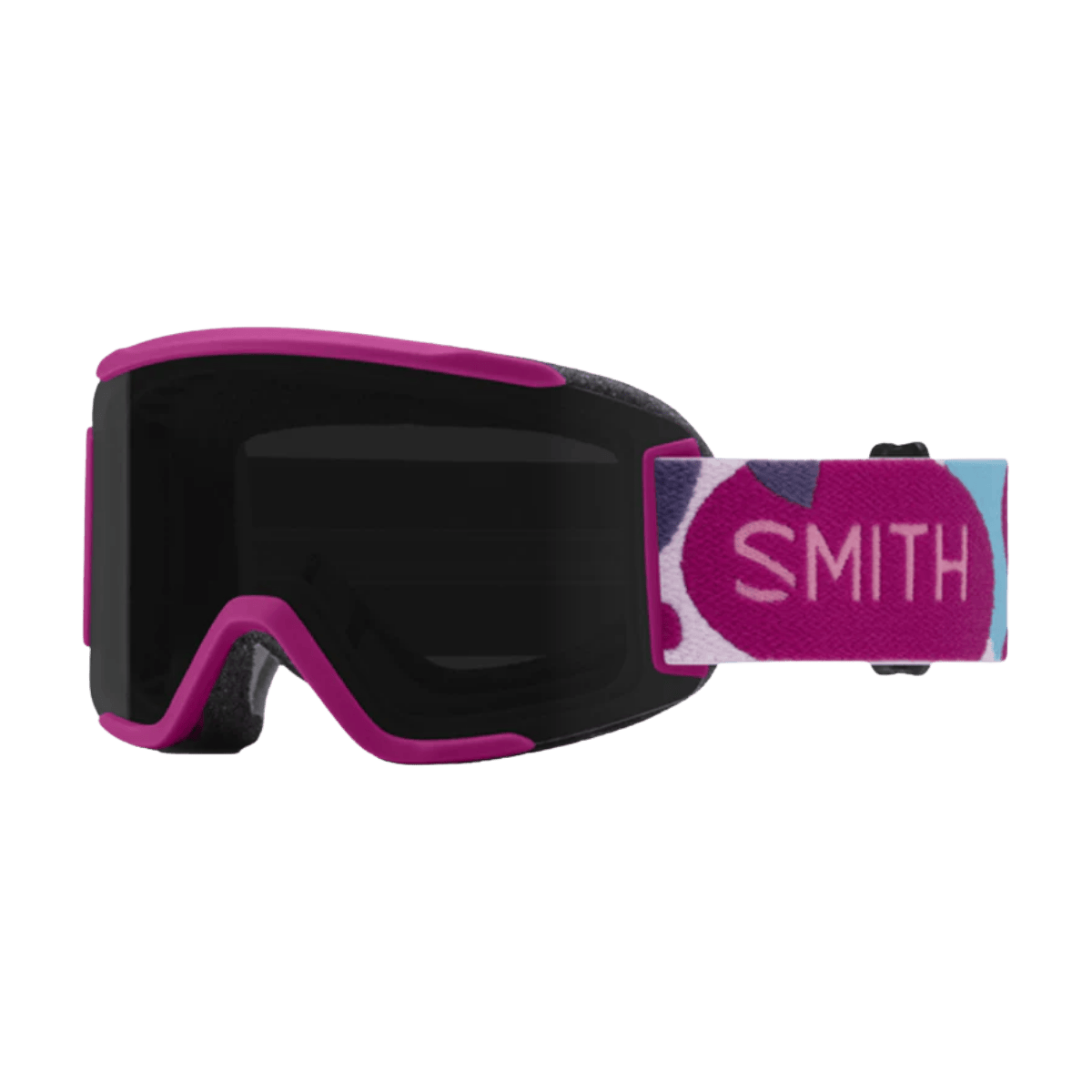 SMITH ADULT UNISEX SQUAD S GOGGLE - FUSCHIA OS - CP SUN BLACK
