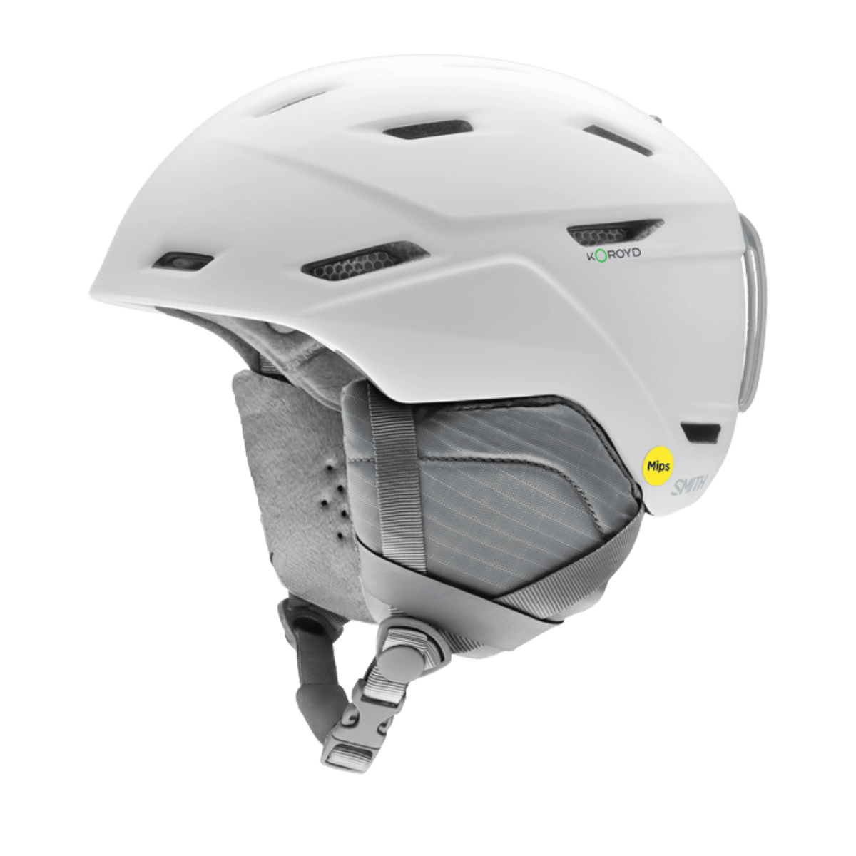 SMITH ADULT MIRAGE MIPS HELMET - MATTE WHITE 