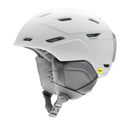SMITH ADULT MIRAGE MIPS HELMET - MATTE WHITE 