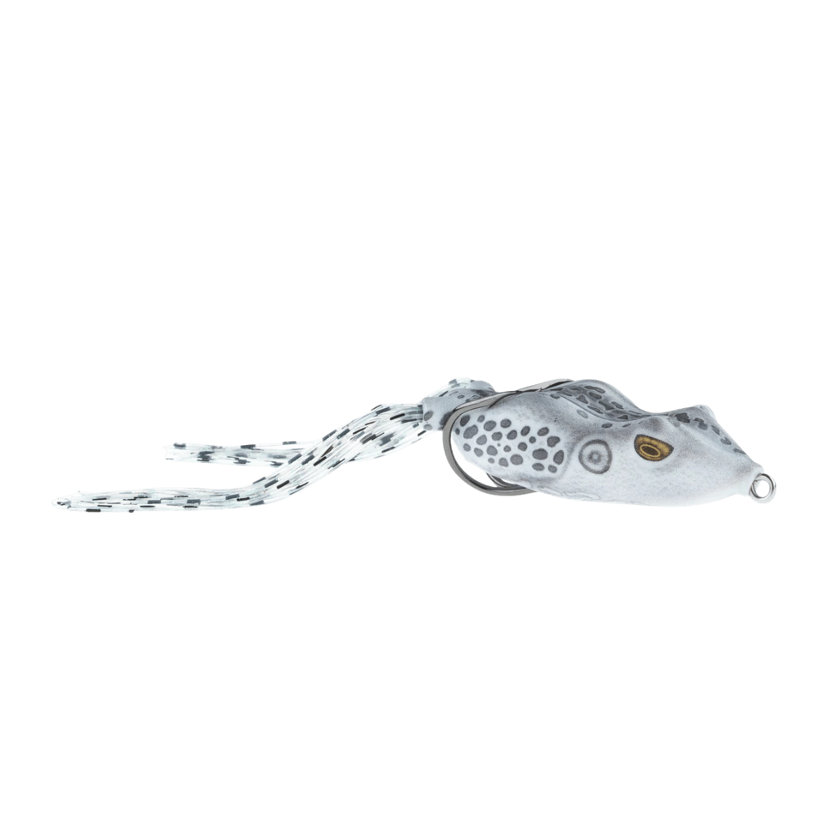 SNAGPROOF BOBBY'S PERFECT FROG FISHING LURE 3 IN 5/8 OZ - GREY GHOST