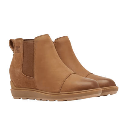 OREL WOMEN'S EVIE II CHELSEA PULL ON BOOTS - TAFFY/GUM - ANGLE VIEW DISPLAYING PAIR