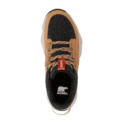 SOREL WOMEN'S KINETIC IMPACT CARIBOU PLUS WATERPROOF BOOT - TAWNY BUFF - TOP VIEW