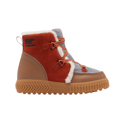 SOREL WOMEN'S ONA AVE ALPINE WATERPROOF BOOTS - VELVET TAN - SIDE VIEW