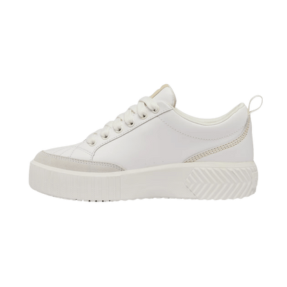 SOREL WOMEN'S ONA AVE LOW SNEAKER WATERPROOF - SEA SALT - RIGHT SIDE VIEW