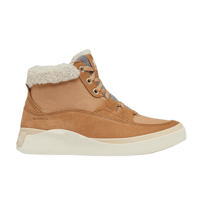 SOREL OUT N ABOUT IV MID WATERPROOF SNEAKER - TAWNY BUFF - RIGH SIDE VIEW