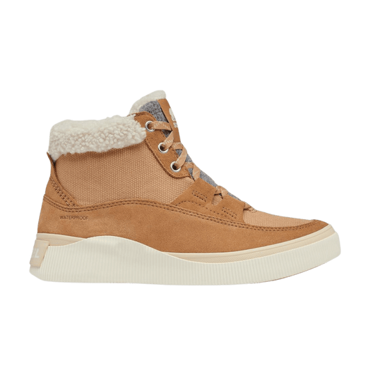 SOREL OUT N ABOUT IV MID WATERPROOF SNEAKER - TAWNY BUFF - RIGH SIDE VIEW