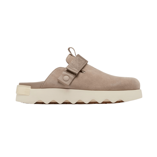 SOREL WOMEN'S VIIBE CLOG SHOES - OMEGA TAUPE - RIGHT SIDE VIEW