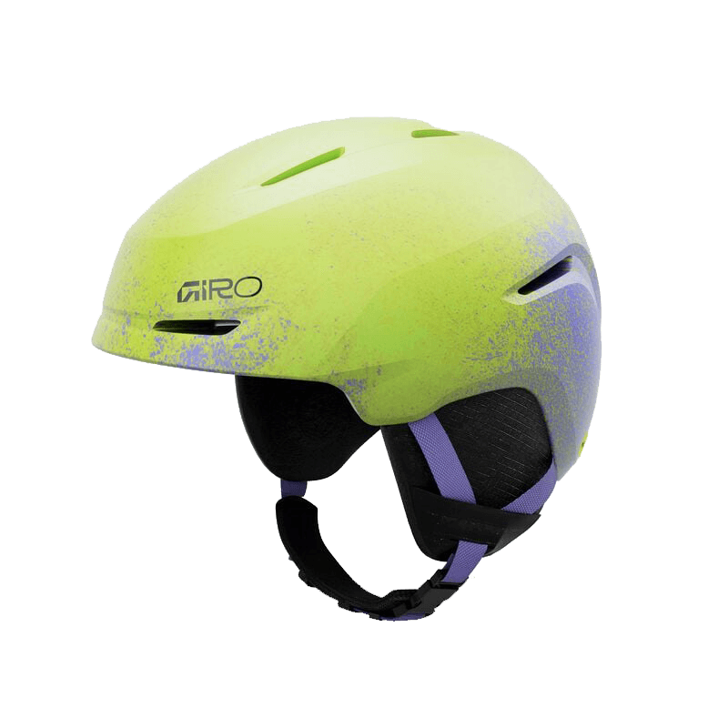 YOUTH SPUR MIPS HELMET MATTE FLO GREEN MAUVE