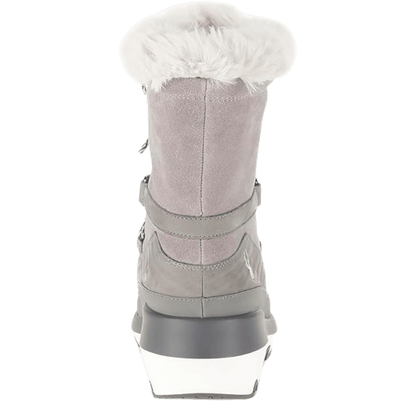 SPYDER WOMEN'S CONIFER WINTER BOOTS - DOVE GREY - BACK VIEW