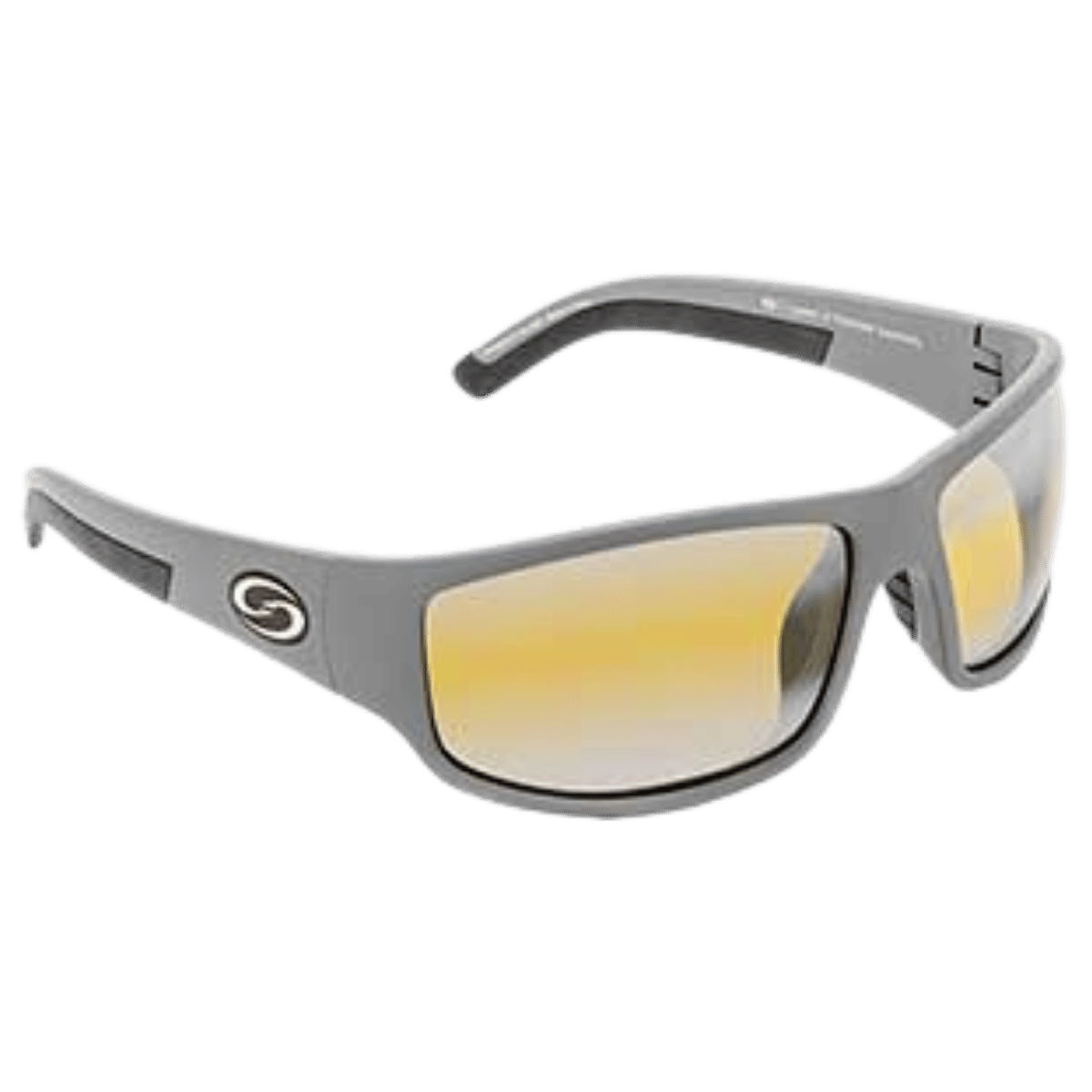 STRIKE KING S11 OPTICS CADDO SUNGLASSES MATTE GREY/BI YELLOW