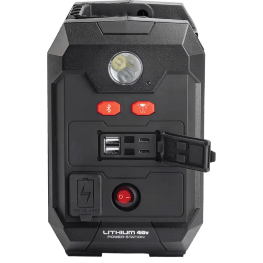 STRIKE MASTER LITHIUM 40V POWER STATION FRONT VIEW