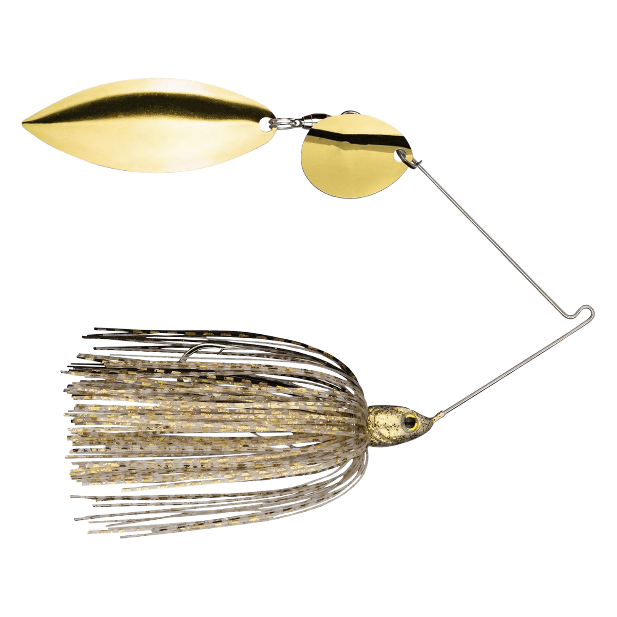 STRIKE KING TOUR GRADE SPINNERBAIT COLORADO/WILLOW 3/8 OZ GOLD SHINER