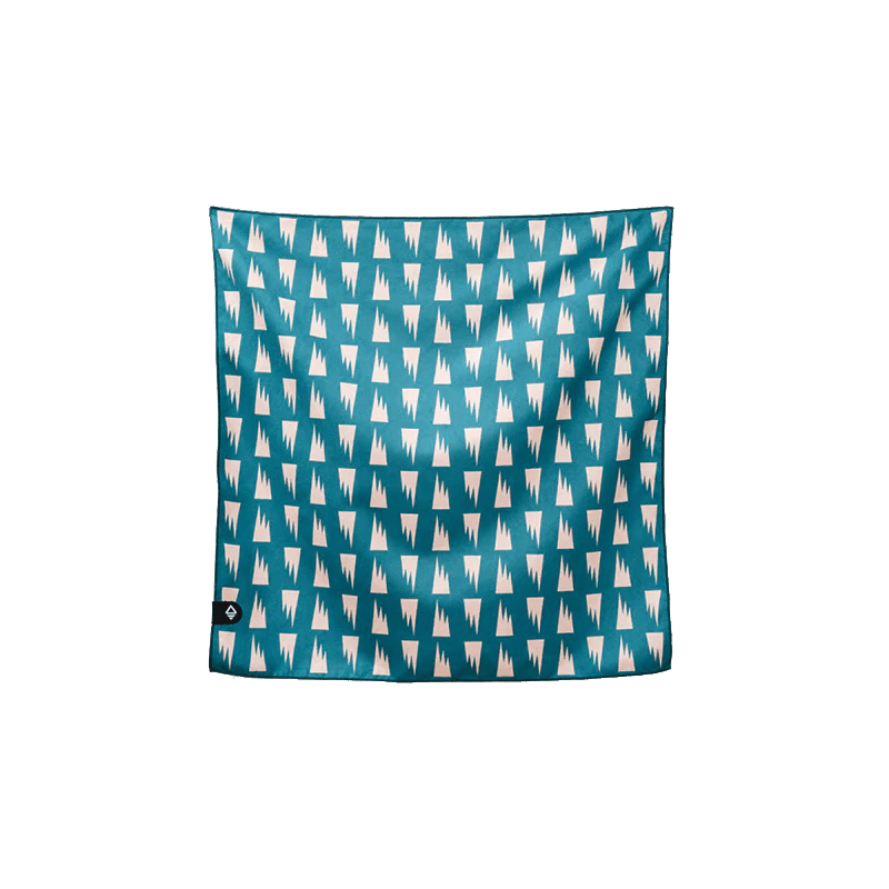 NOMADIX BANDANA TOWEL SUMMIT GREEN