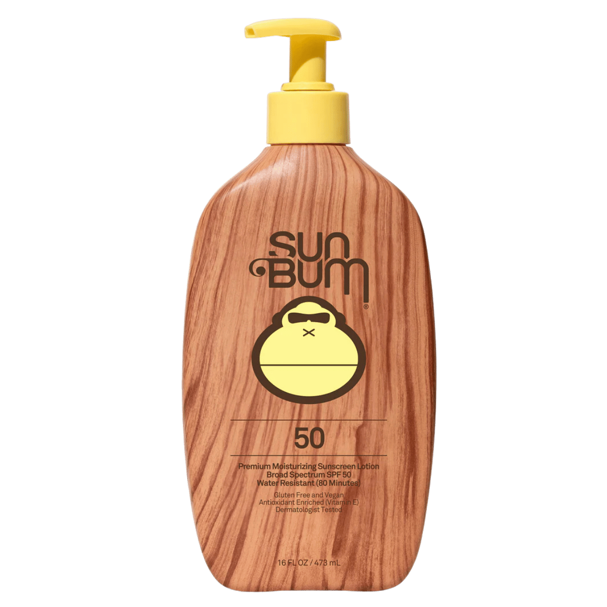 SUN BUM SPF LOTION XL 16OZ 50 SPF FRONT VIEW