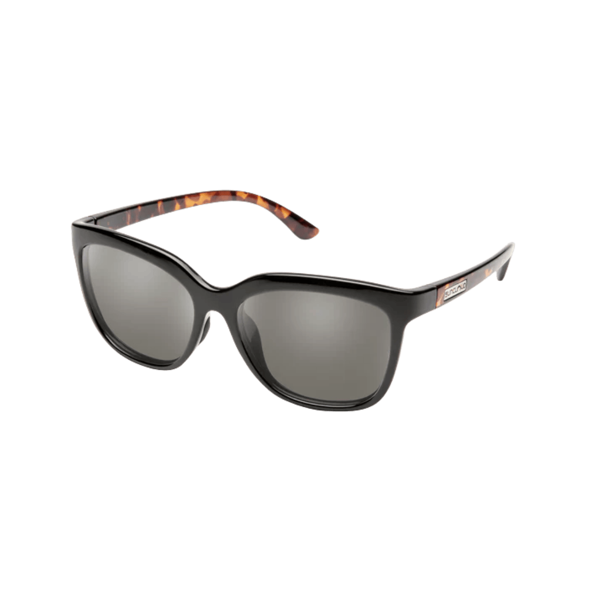 SUNCLOUD SUNNYSIDE SUNGLASSES - SPLIT TORTOISE - POLAR GRY