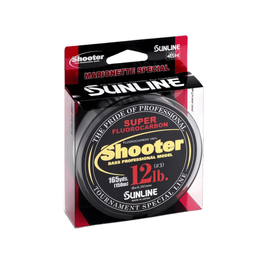 SUN LINE SHOOTER FLUOROCARBON 165YD - 12 LBS - NATURAL CLEAR