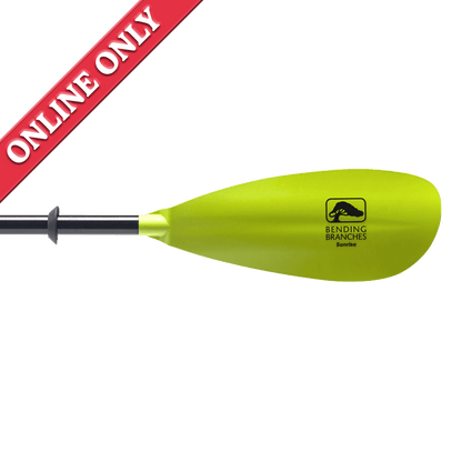 Bending Branches Sunrise Glass Kayak Paddle showing its sold online only