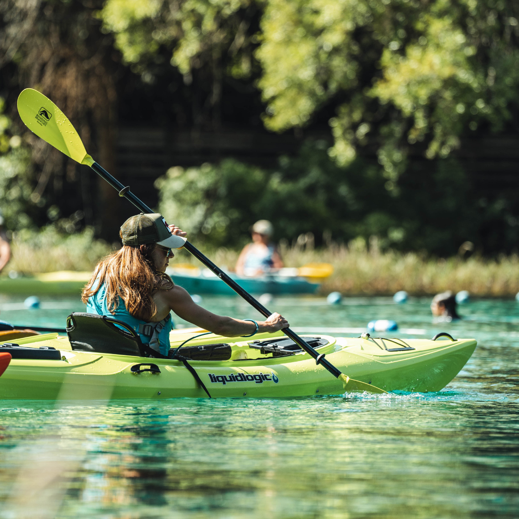 Bending Branches Sunrise Glass Kayak Paddle