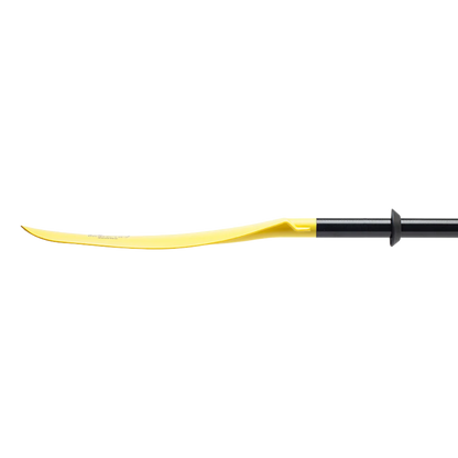 SUNRISE GLASS - FIBERGLASS SHAFT PADDLE blade side view