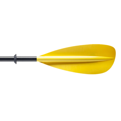 SUNRISE GLASS - FIBERGLASS SHAFT PADDLE blade back side view