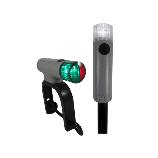 T-H MARINE SUPPLY PORTABLE LED CLAMP-ON NAVI LIGHT COMBO 