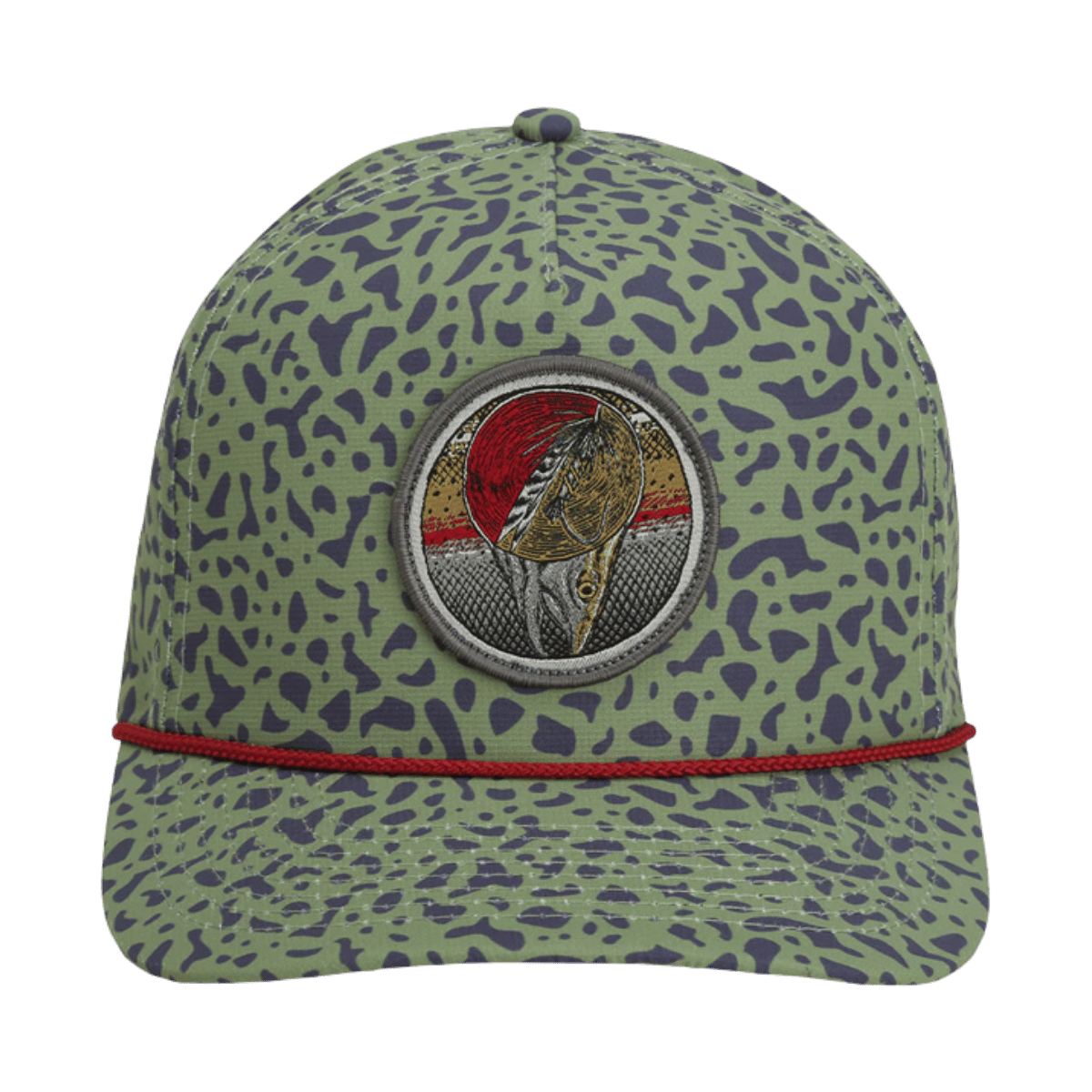 PARAMOUNT FISH TACO ROPE CAP - OLIVE