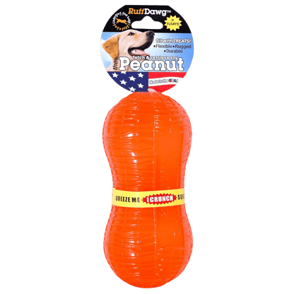 TAILFINPET RUFF DAWG TWIG CRUNCH RUBBER TOY - FRONT PACKAGING VIEW