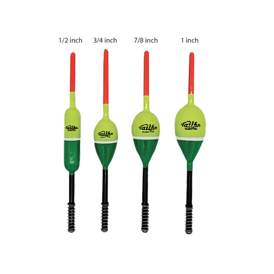 TAILFIN SPORTS STANDARD PENCIL SPRING FLOAT BOBBER 1/2 IN