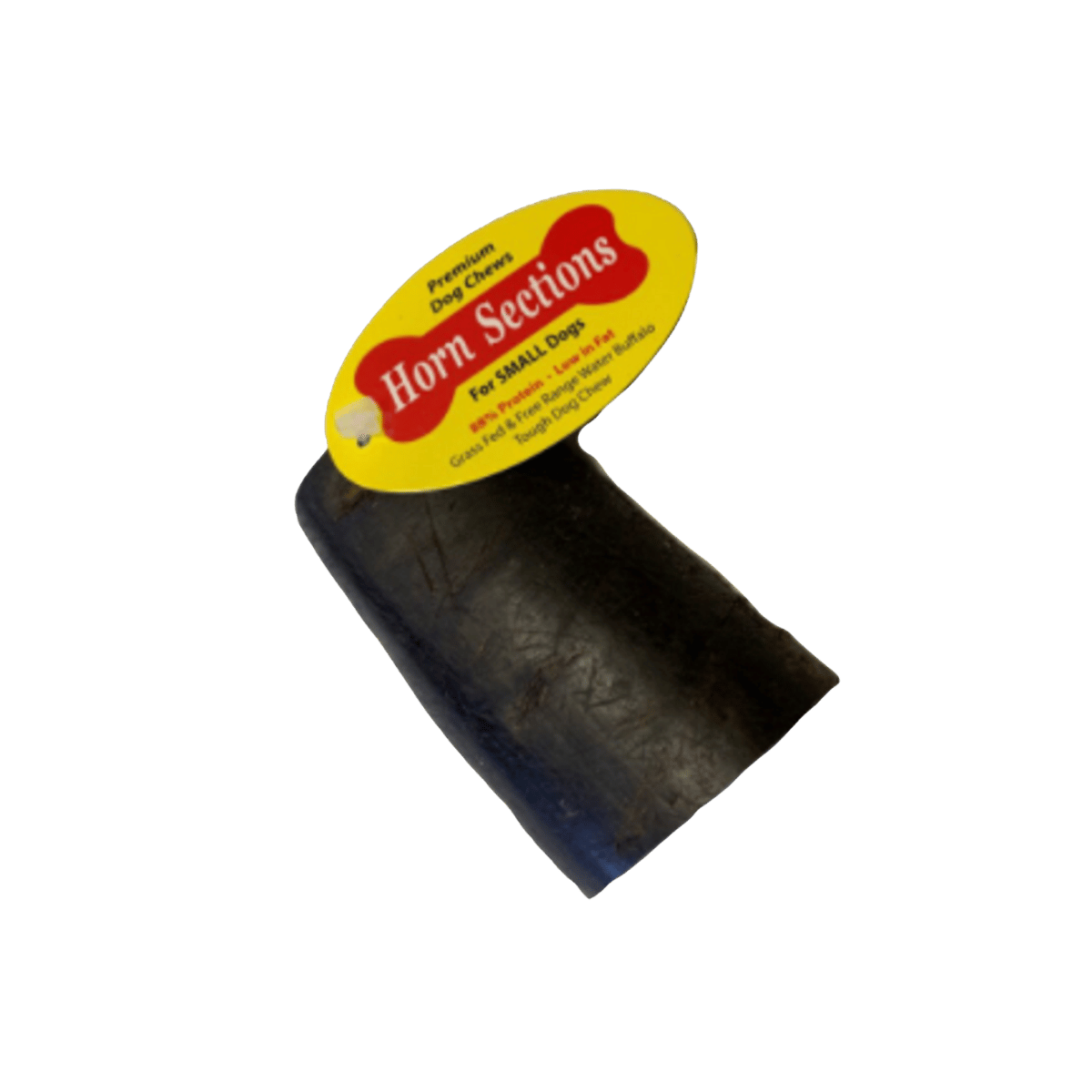 TAILFIN PET CO PREMIUM BUFFALO HORN DOG TOY - FOR SMALL DOGS