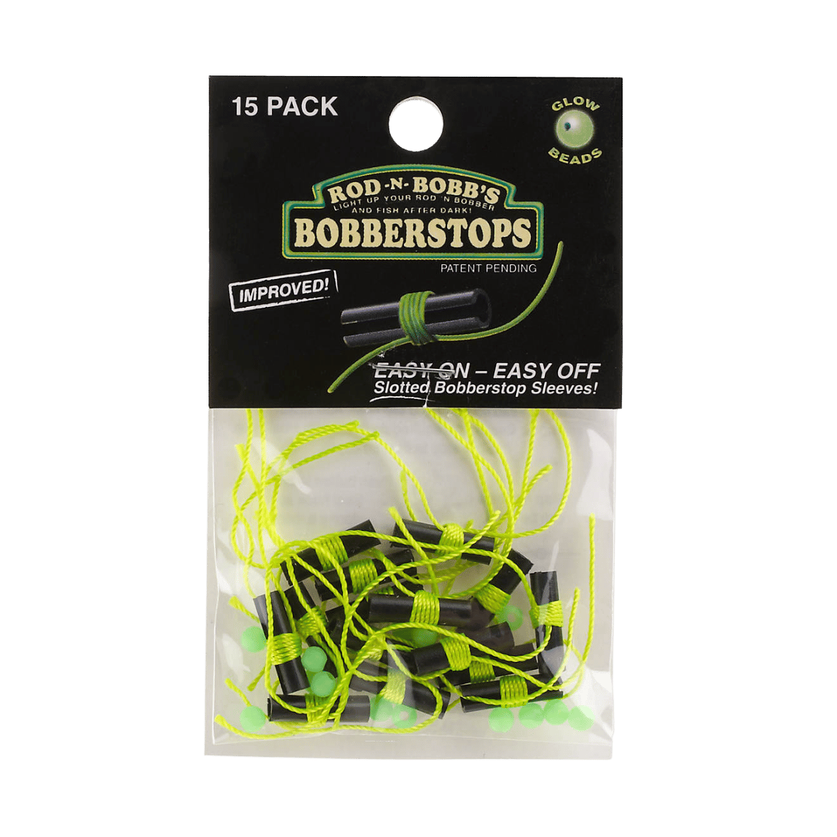 TAILFIN SPORTS Bobber Stops 25PK – Slotted Quick-Rig Fishing Accessories