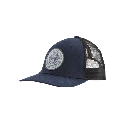 PATAGONIA TAKE A STAND TRUCKER HAT - ONE SIZE - NEW NAVY