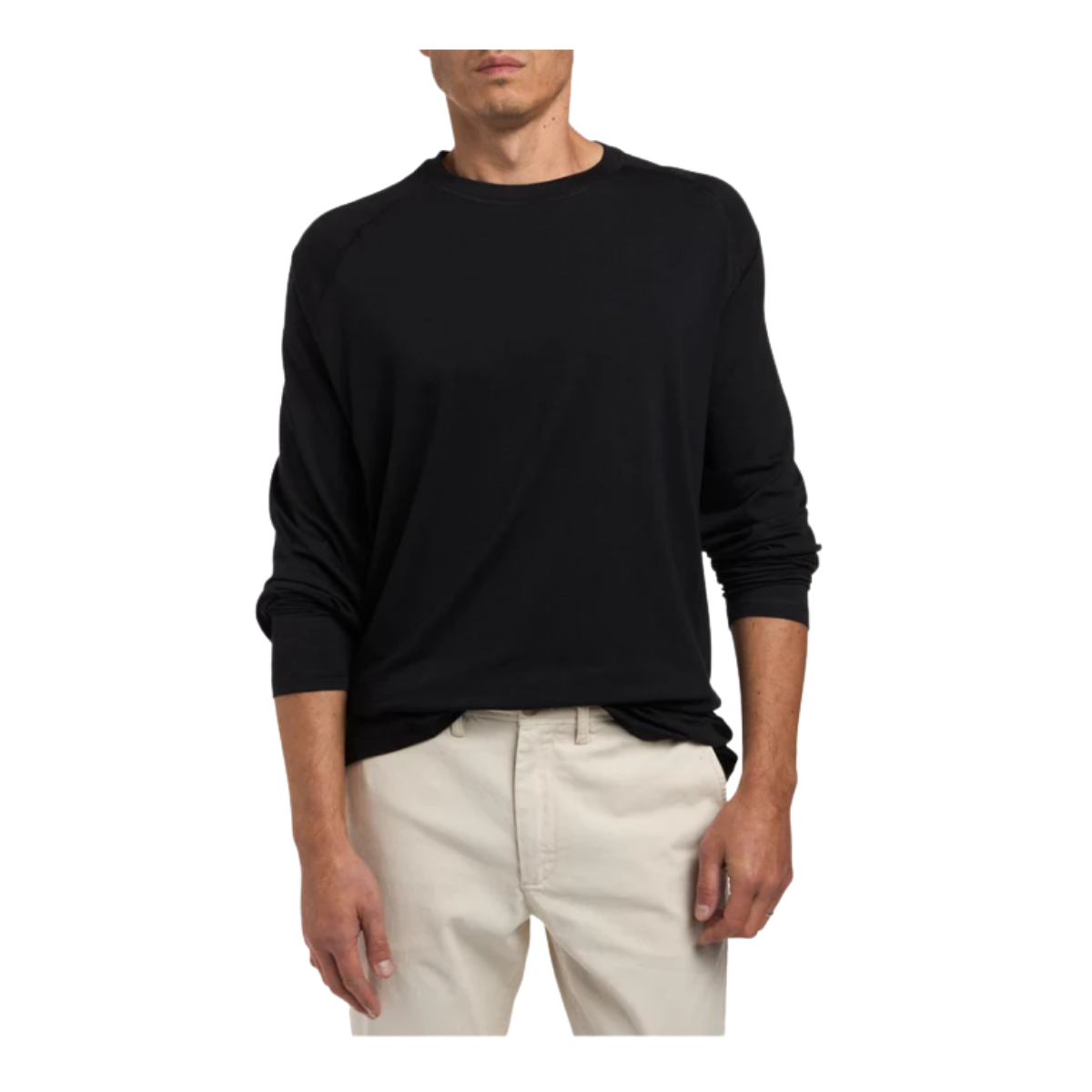 TASC CARROLLTON FITNESS L/S T-SHIRT BLACK