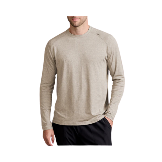 TASC CARROLLTON LONG SLEEVE GRAY OAK HEATHER