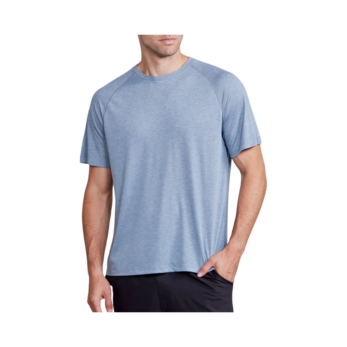 TASC VITAL MICROAIR MESH TEE ANCHOR HEATHER