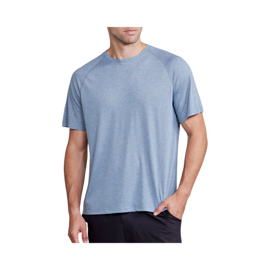 TASC VITAL MICROAIR MESH TEE ANCHOR HEATHER