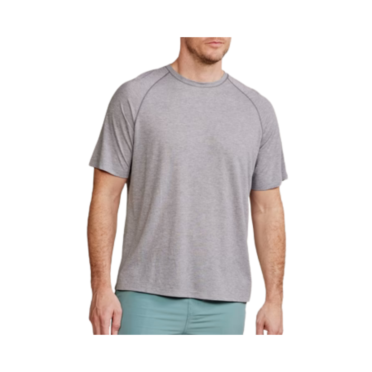 TASC VITAL MICROAIR MESH TEE HEATHER GREY