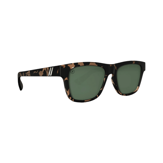 BLENDERS TATE SUNGLASSES - MATTE TORT/G15 POL