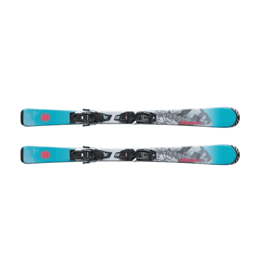 NORDICA TEAM G FDT W/JR 4.5 23/24 YOUTH - TEAL/WHITE/PINK